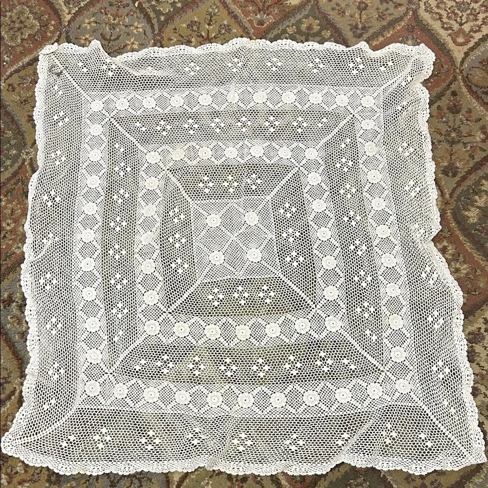 Crochet Lace Tablecloth